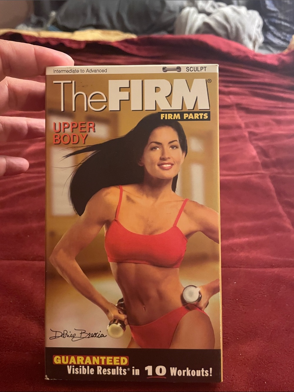TheFIRM Upper Body Workout VHS - Red Activewear